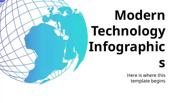 Modern Technology Infographics