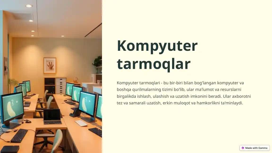 Kompyuter tarmoqlar