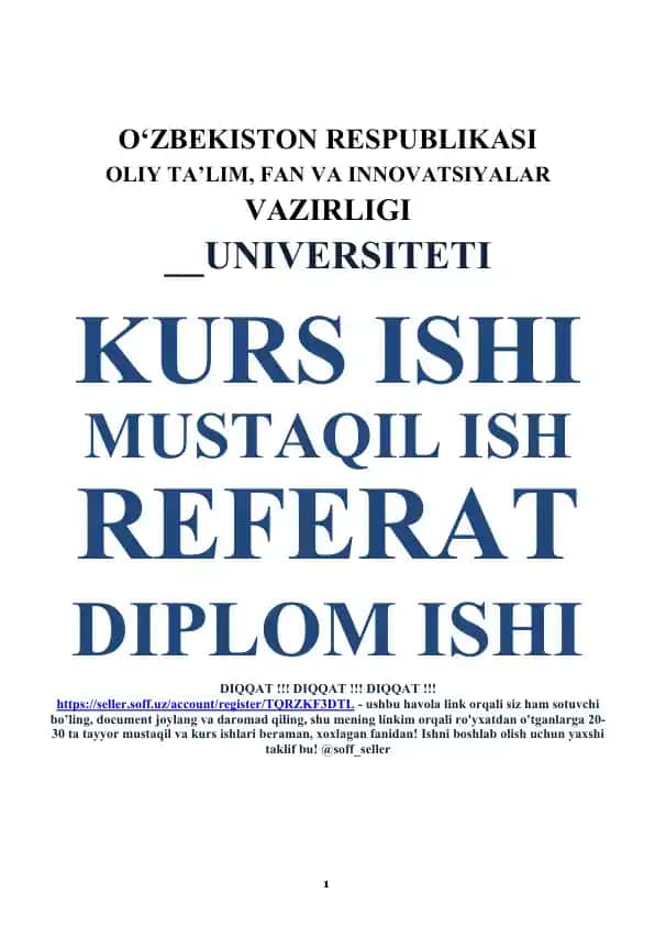 Yarim o’tkazgich parametrlarini o’lchash usullari