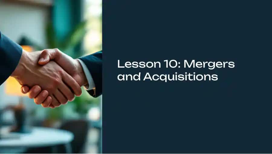 Mergers and Acquisitions