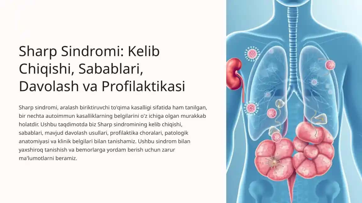 Sharp Sindromi: Kelib Chiqishi, Sabablari, Davolash va Profilaktikasi