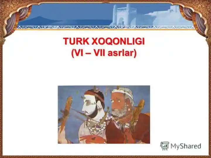Turk Xo'ponligi (VI - Vil asrlar)