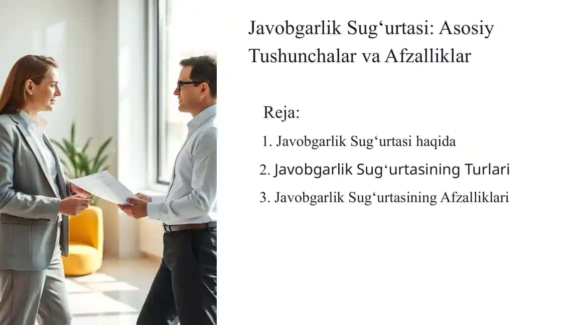 Javobgarlik Sug‘urtasi