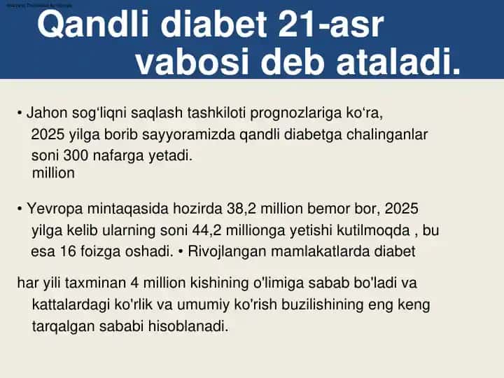 Qandli diabet