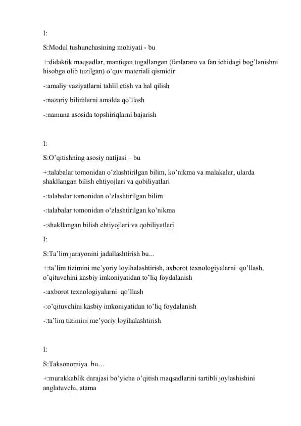 Didaktik maqsadlar