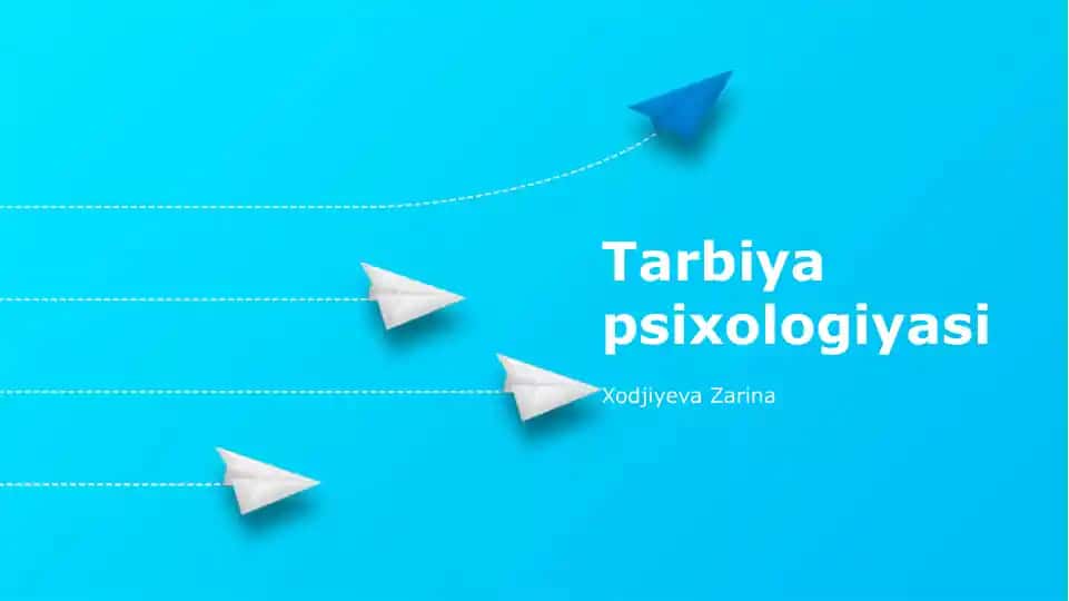 Tarbiya psixologiyasi