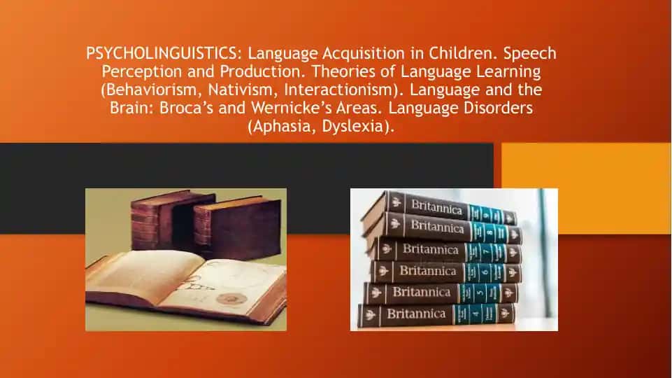 Psycholinguistics: Language Acquisition and Cognitive Mechanisms
