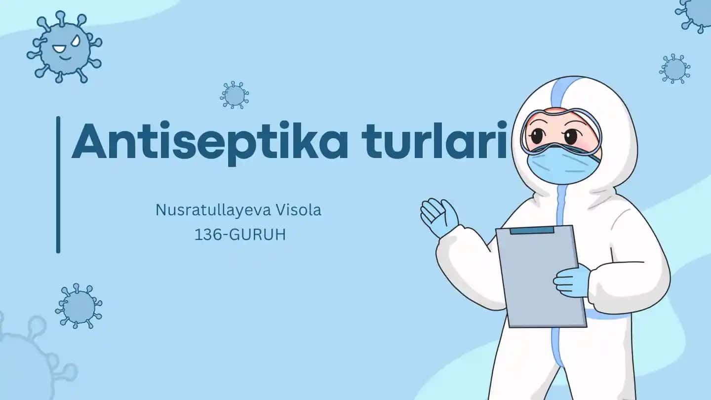 Antiseptika turlari