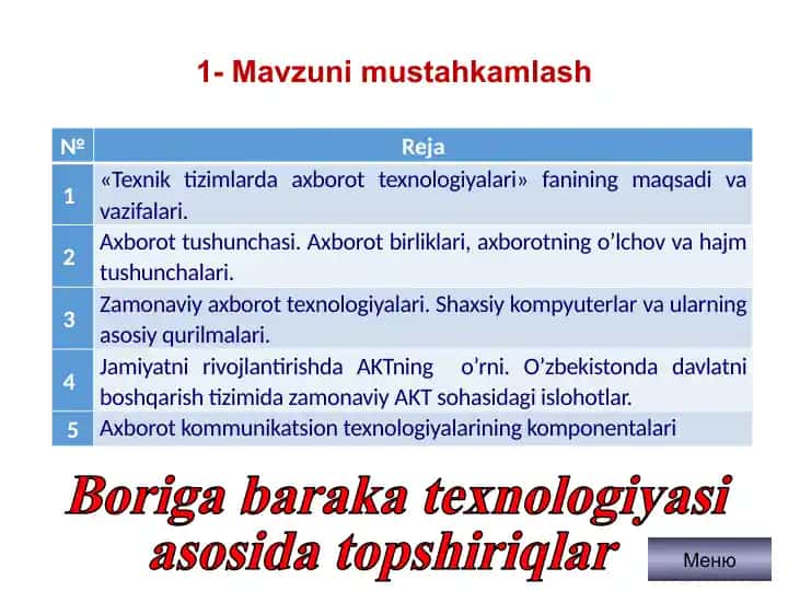 Borigabarakat texnologiyasi