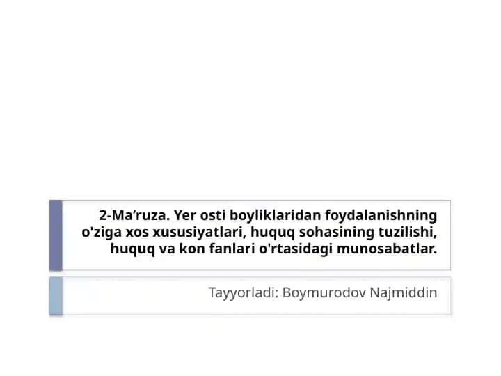 Yerostiboyliklaridan Foydalanishning O'ziga Xos Hususiyatlari