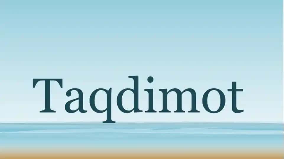 MTT larda mos kun tartibi