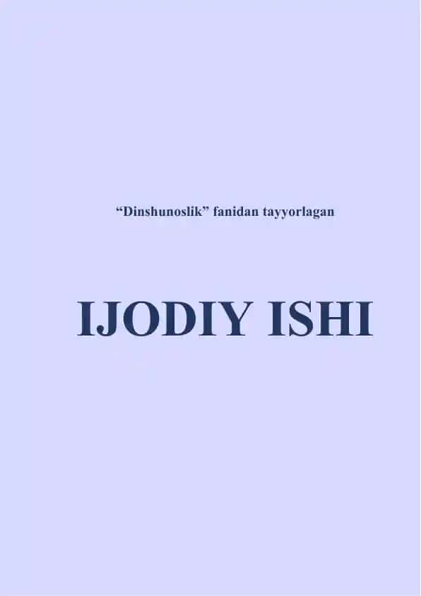 Kiber makonda diniy e’tiqod targ‘iboti