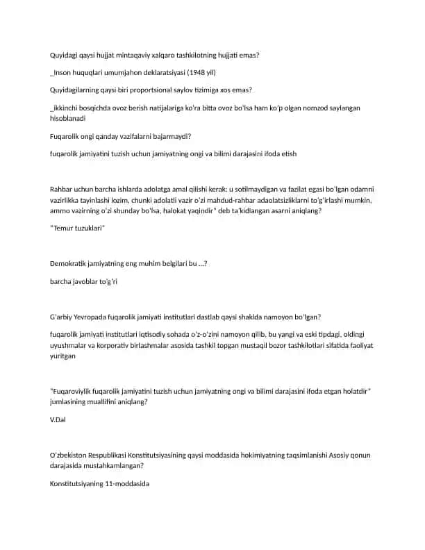 Inson huquqlari umumjahon deklaratsiyasi (1948 yil)