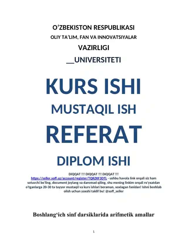 Tilshunoslik bo‘yicha kurs ishi: "Badiiy matnda nisbiy so‘zlar vositasida bog‘langan qo‘shma gaplar"
