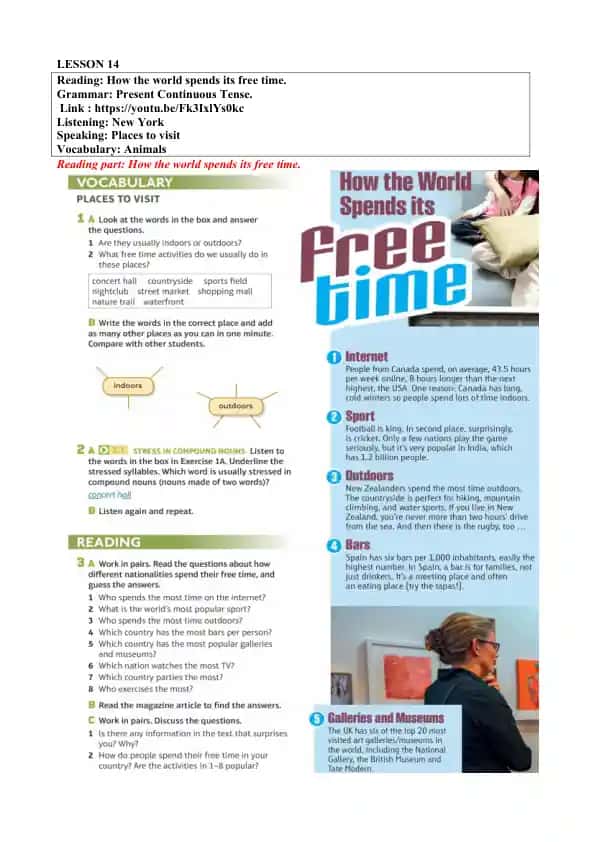 Present Continuous Tense