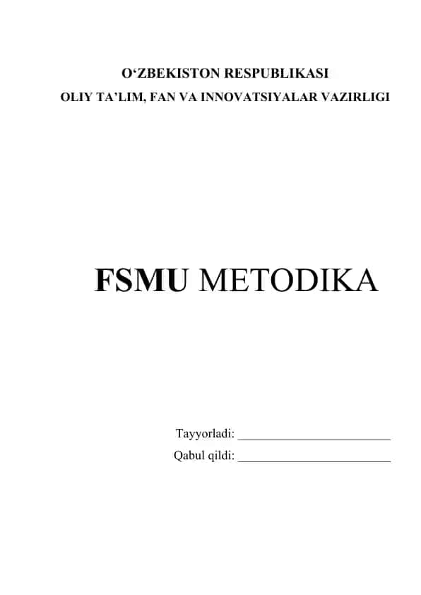 BOLALAR RIVOJLANISHIDA IJODIY O‘YINLARNING AHAMIYATI FSMU METODI
