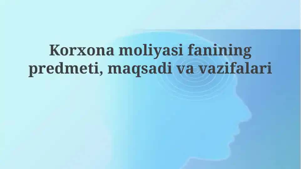 Korporativ moliya sifati