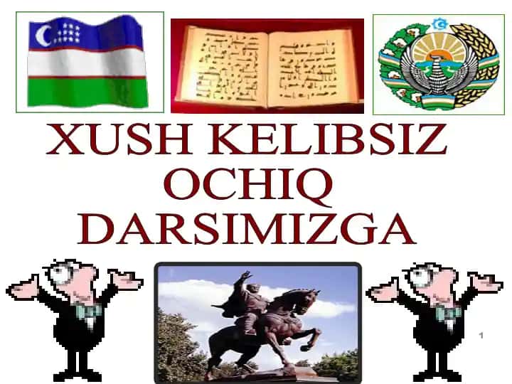 Milliy istiqlol va O'zbekistonda madaniy taraqqiyot