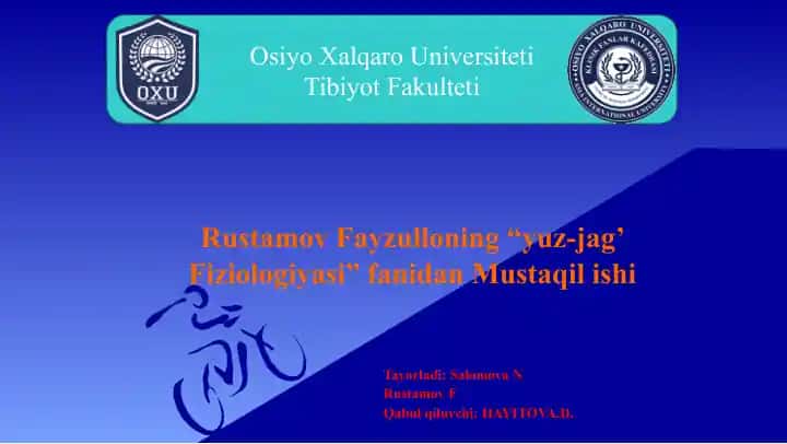 Yurak fiziologiyasining intrakardial boshqaruvi mexanizmlari