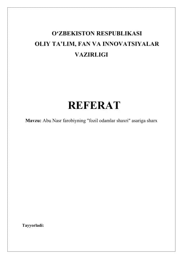 Fozil odamlar shahri