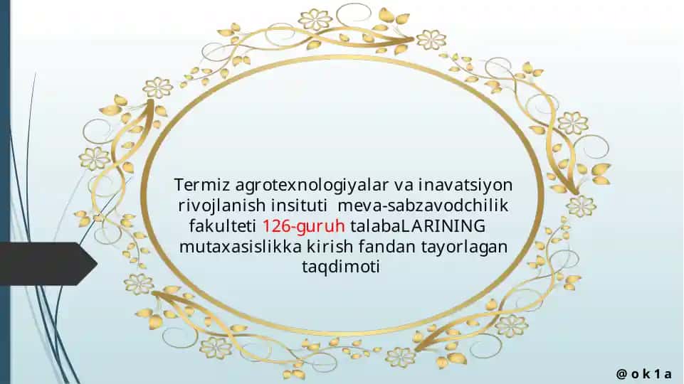 Sut mahsulotlarini saqlash va qayta ishlash texnologiyasi