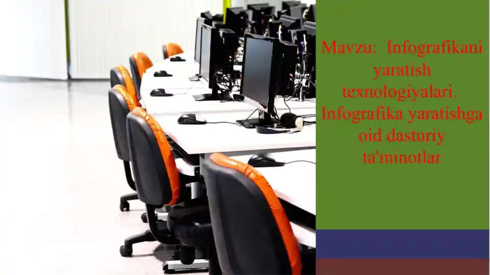 Infografika yaratish texnologiyalari