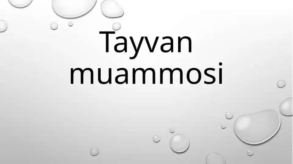 Tayvan muammosi