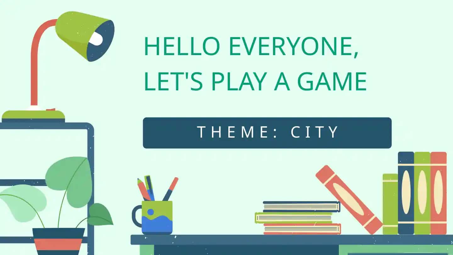 City Guessing Game