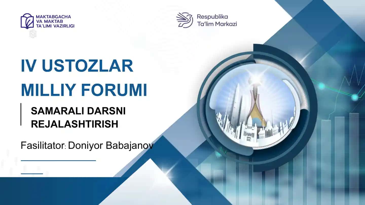Samarali darsni rejalashtirish