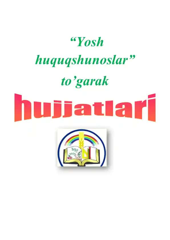 "Yosh huquqshunoslar" to'garagi mashg'ulotlari