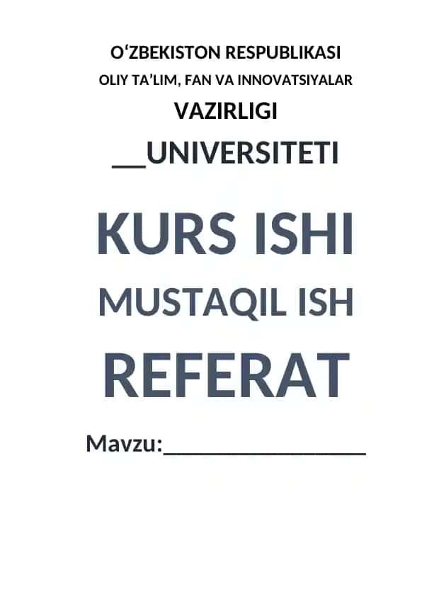 Maktabgacha yoshdagi bolalarni maktab ta’limiga tayyorlash nazariyasi