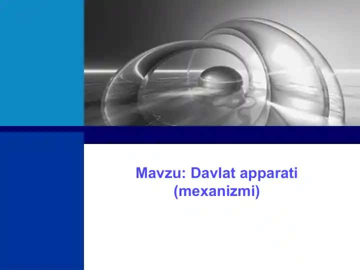 Davlat apparati (mexanizmi)