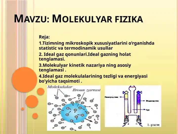 Molekulyar fizika