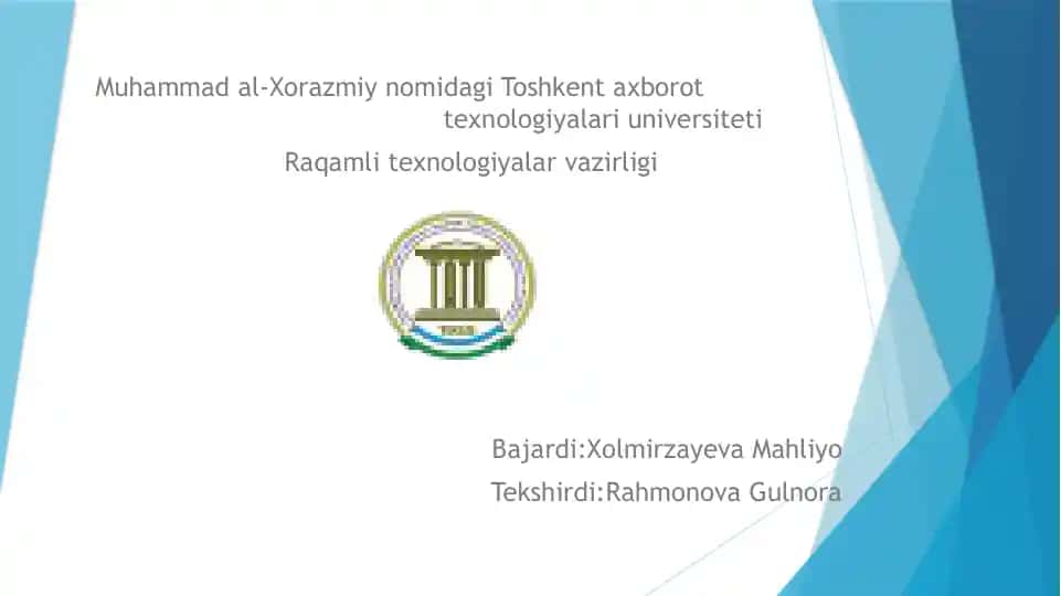 O‘zbekiston respublikasining “suvvasuvdan foydalanish to‘g‘risida”gi qonuni