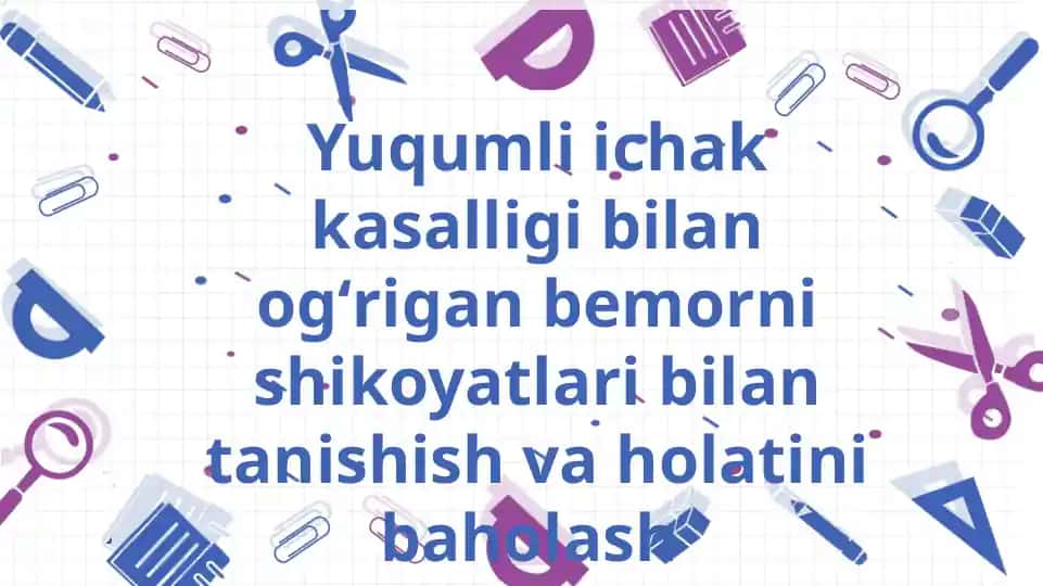 Yuqumli ichak kasalligi