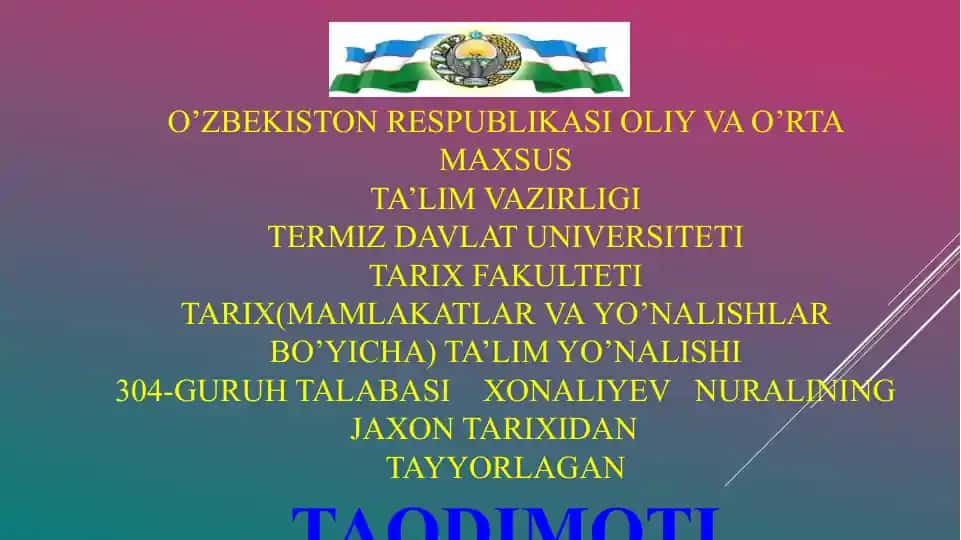 Koreyada Rus-Yapon urushi va uning har ikkala davlatga ta’siri