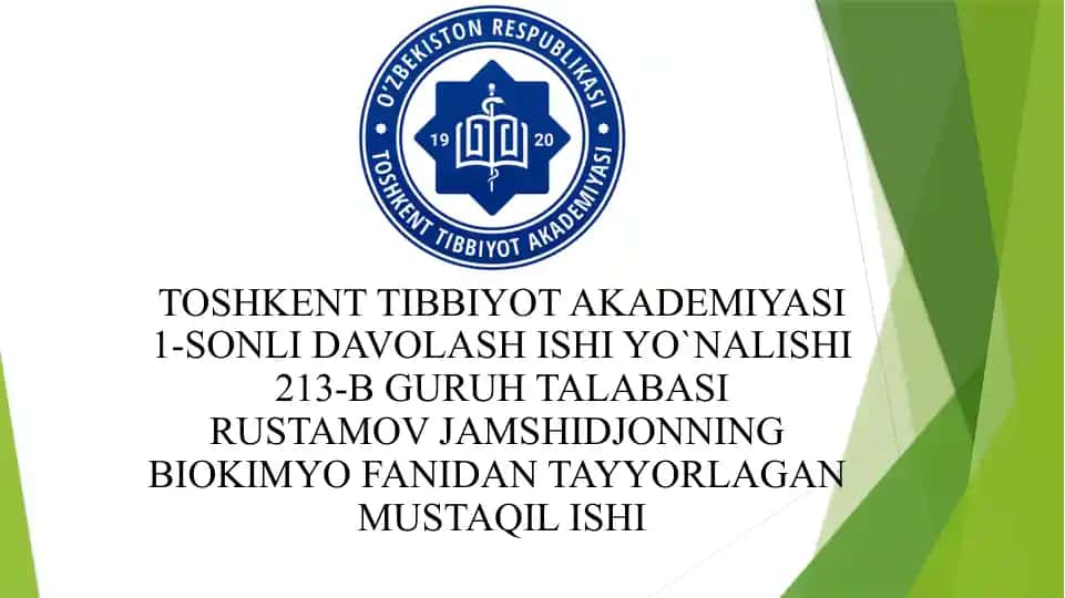 Jigarda glikoliz va glikoneogenezni boshqarilishi. Katexolaminlar va glukokortikoidlarning uglevodlar almashinuvi