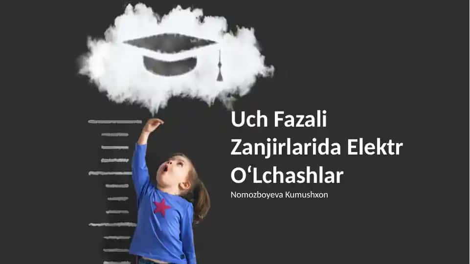 Uch Fazali Zanjirlarida Elektr O‘Lchashlar