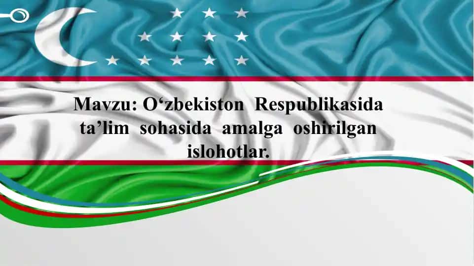 Ta'lim sohasidagi islohotlar