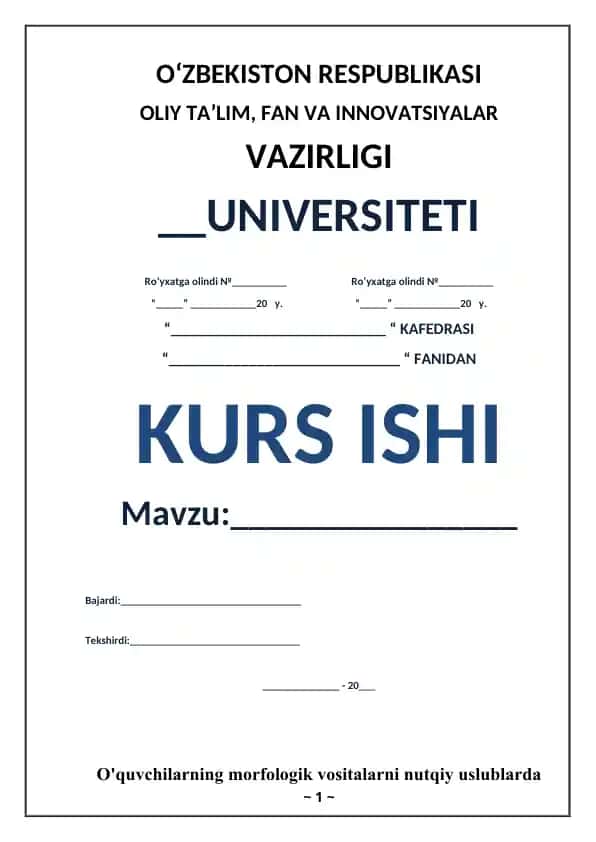 O'quvchilarning morfologik vositalarni nutqiy uslublarda qo'llash malakalarini rivojlantirish ko'nikmalari