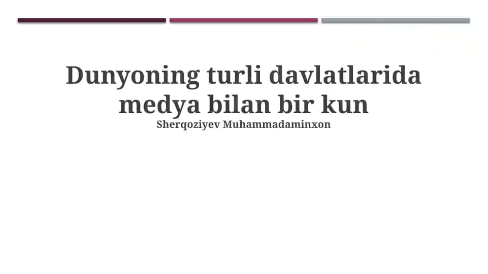 Ommaviy axborot vositalarining madaniy ta'siri