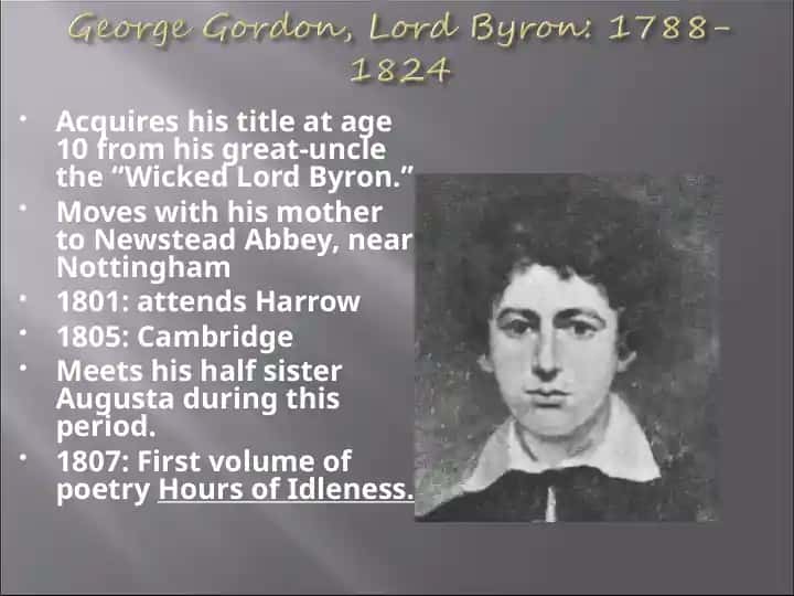 Lord Byron