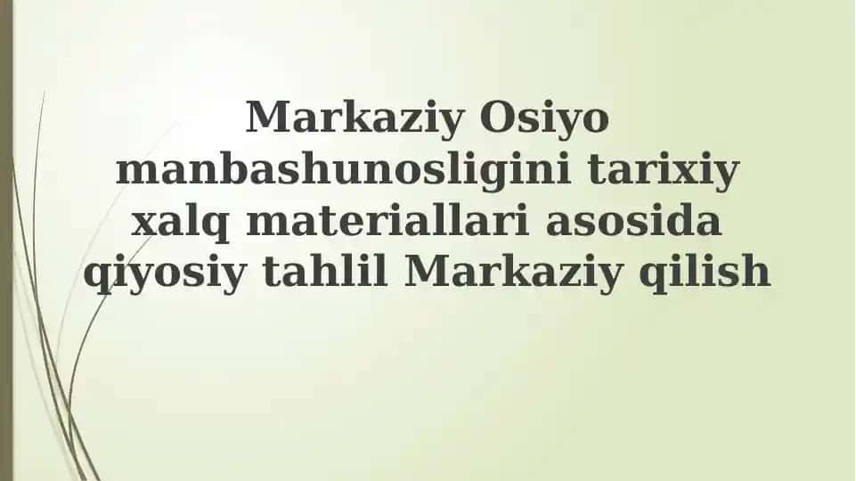 Folklorning Manbashunosligi