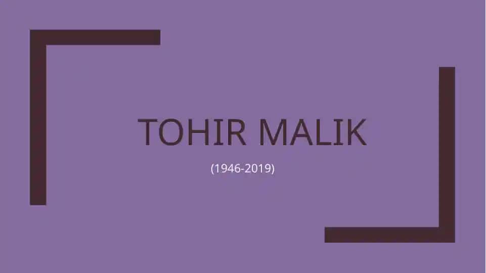 Tohir Malik