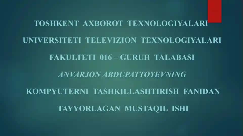 Kompyuterda modellashtirish