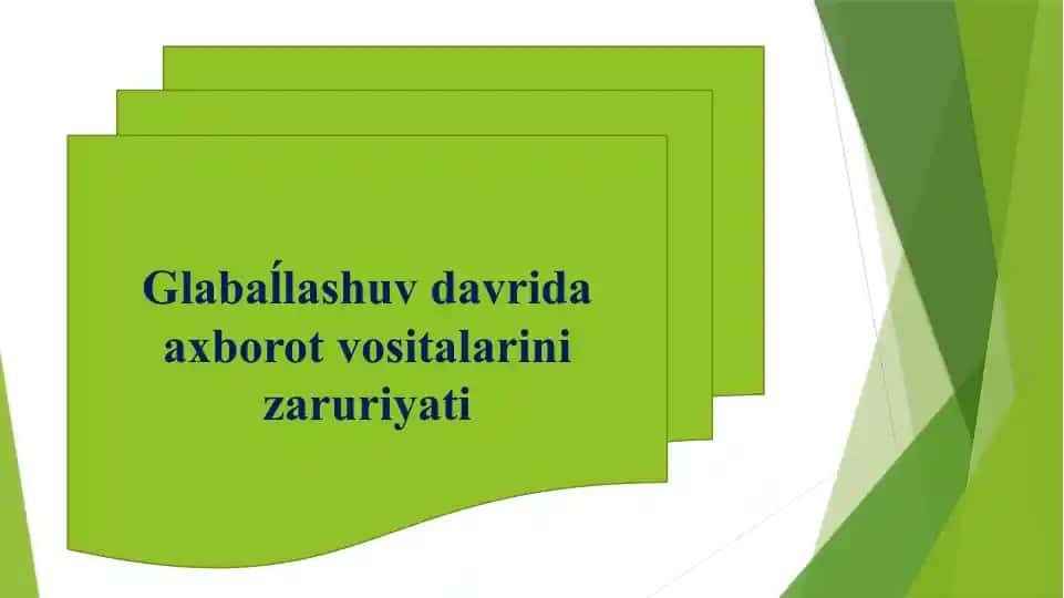 Ommaviy axborot vositalari