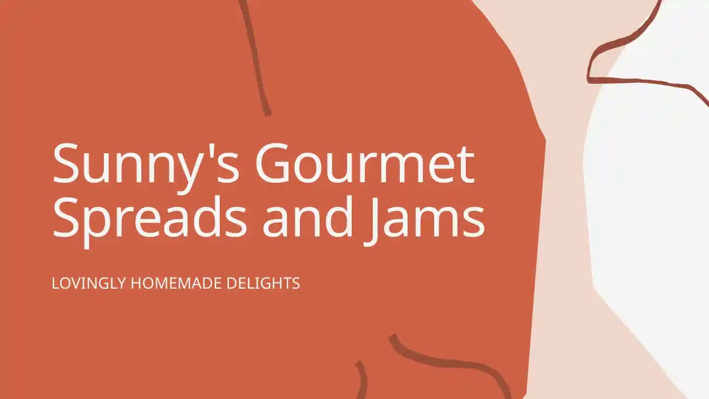 Sunny's Gourmet Spread and Jams