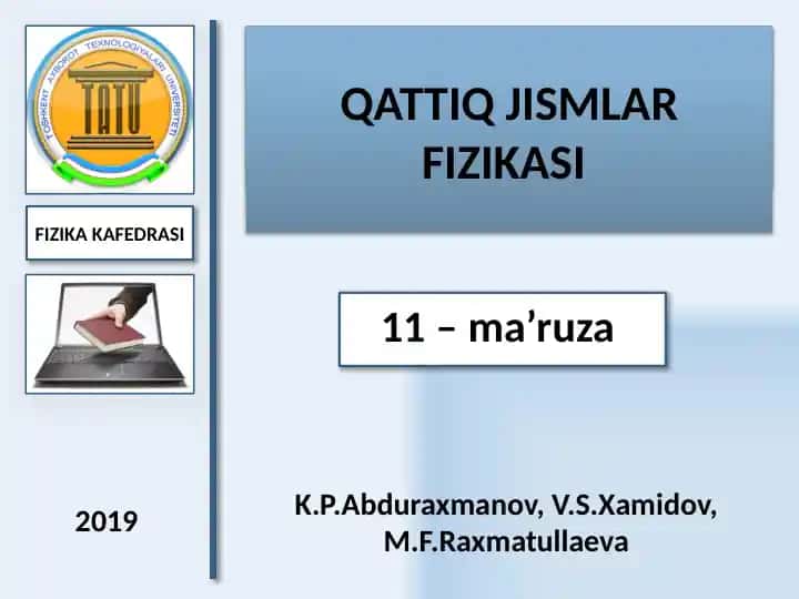 Qattiq jismlar fizikasi