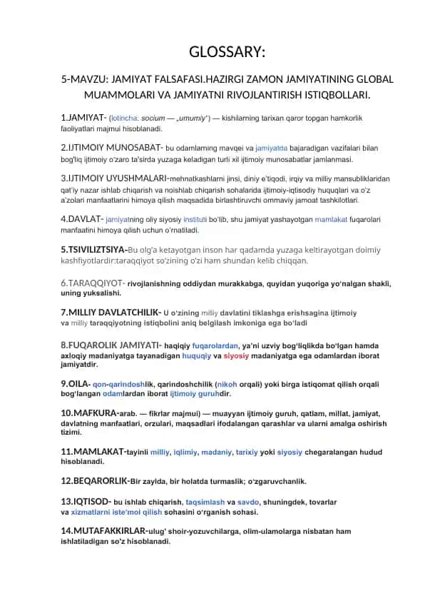 Jamiiyat falsafasi