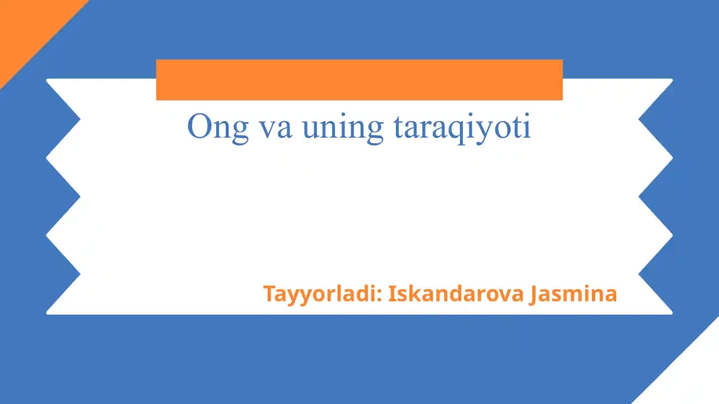 Ong va jamiyat o'rtasidagi bog'lanish